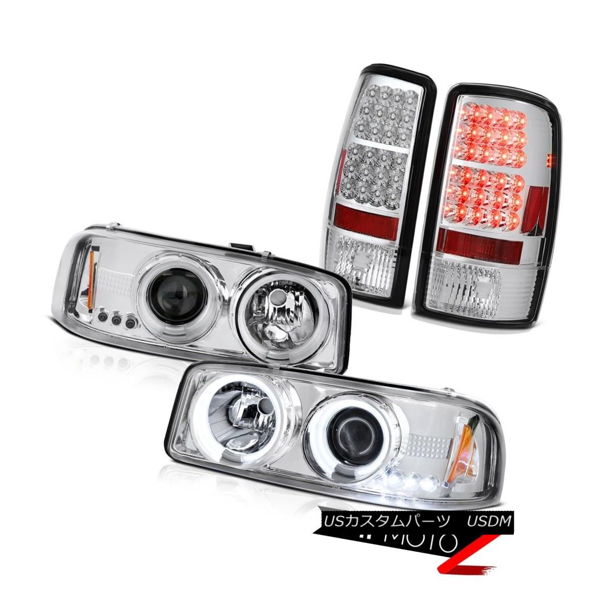 ヘッドライト 01 02 03 04 05 06 Yukon Denali Quality Headlights CCFL Halo LED Brake Tail Light 01 02 03 04 05 06ユーコンデナリクオリティヘッドライトCCFL Halo LEDブレーキテールライト 【並行輸入品】