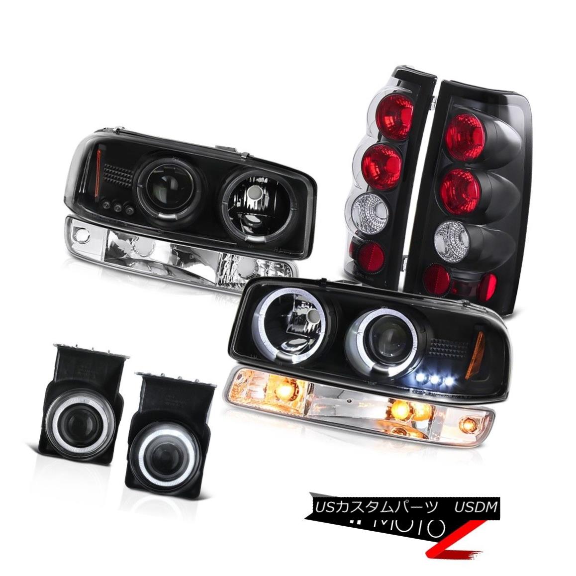 ヘッドライト 03-06 GMC Sierra Fog lamps inky black rear brake lights bumper lamp headlights 03-06 GMCシエラフォグランプインキーブラックリアブレーキライトバンパーランプヘッドライト 【並行輸入品】 59,653円