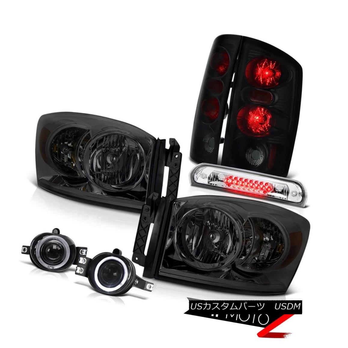 ヘッドライト Smoke Headlights Rear Signal Tail Lamps Euro Fog High Stop LED 2006 Dodge Ram WS スモークヘッドライトリアシグナルテールランプユーロフォグハイストップLED 2006 Dodge Ram WS 【並行輸入品】 58,806円