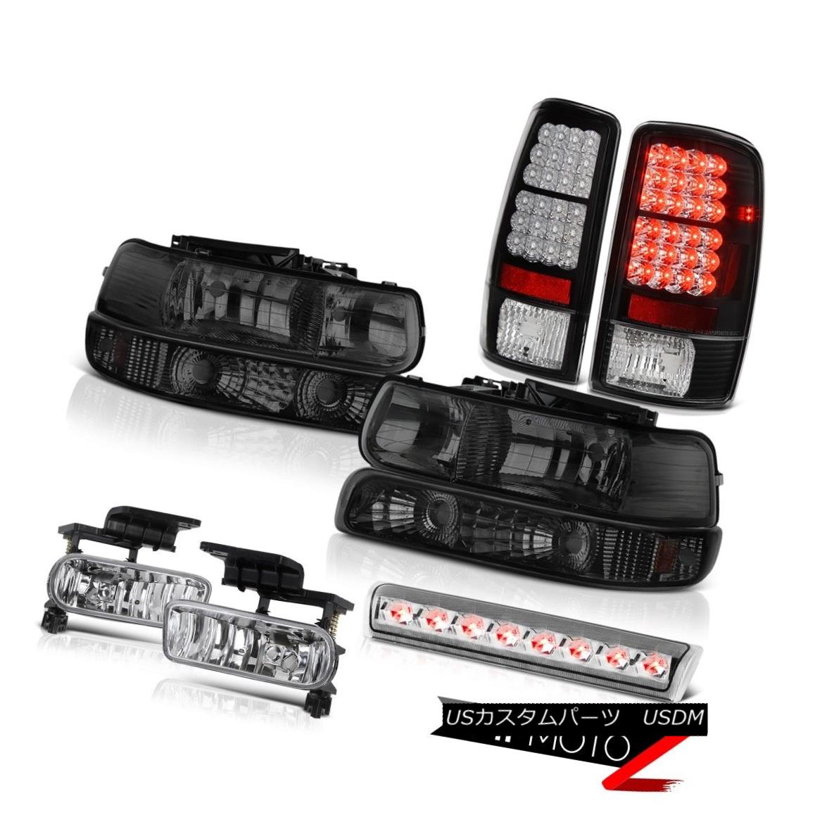 ヘッドライト 00-06 Chevy Tahoe LT Headlamps tail brake lights euro clear fog third Lamp LED 00-06 Chevy Tahoe LTヘッドランプテールブレーキライトユーロクリアフォグ第3ランプLED 【並行輸入品】