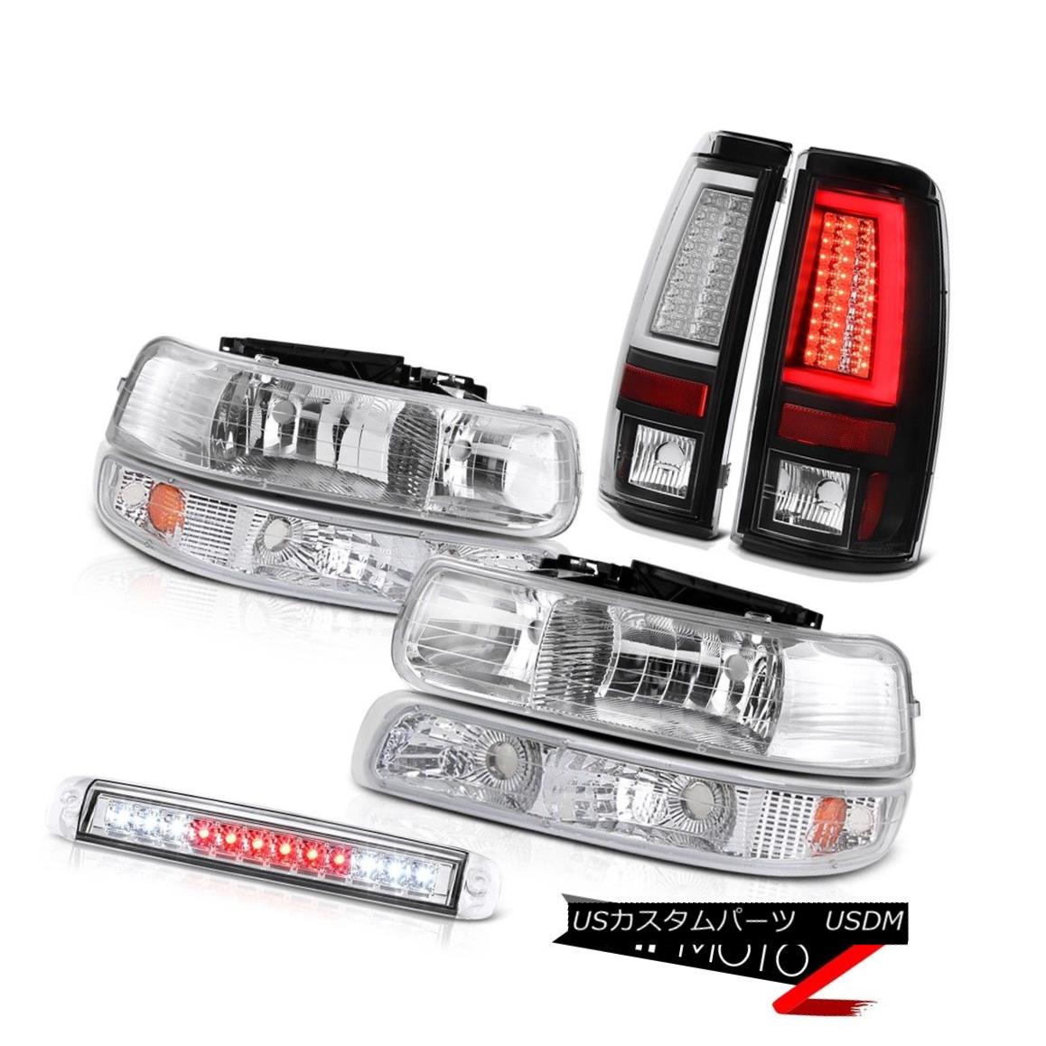 ヘッドライト 1999-2002 Silverado LT Inky Black Tail Lamps Third Brake Lamp Headlamps Signal 1999-2002 Silverado LT Inky Blackテールランプ第3ブレーキランプヘッドランプ信号 【並行輸入品】