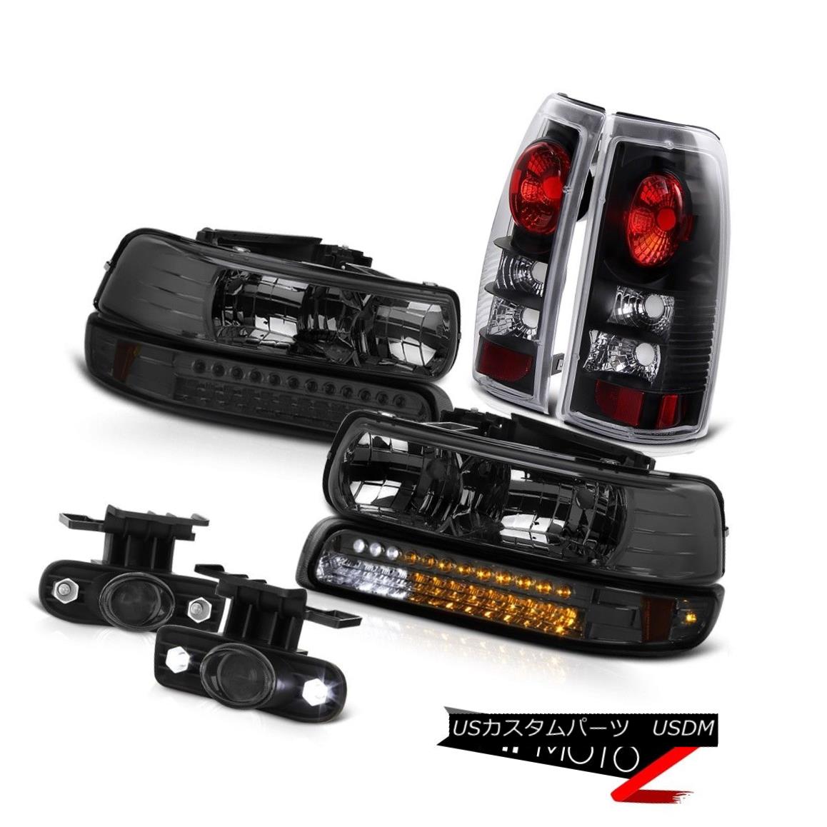 ヘッドライト 1999 2000 2001 2002 Silverado V8 5.3L Headlights LED Tail Lamps Wiring Foglights 1999 2000 2001 2002 Silverado V8 5.3LヘッドライトLEDテールランプワイヤリングフォグライト 【並行輸入品】