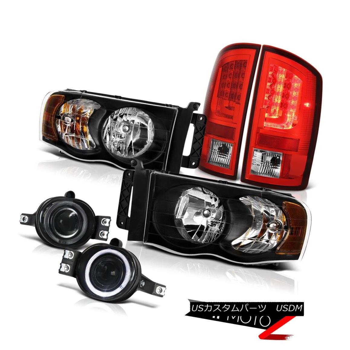 ヘッドライト 2003-2005 Dodge Ram 2500 SLT Red Tail Brake Lamps Headlights Smokey Fog Lights 2003-2005 Dodge Ram 2500 SLTレッドテールブレーキランプヘッドライトスモーキーフォグライト 【並行輸入品】