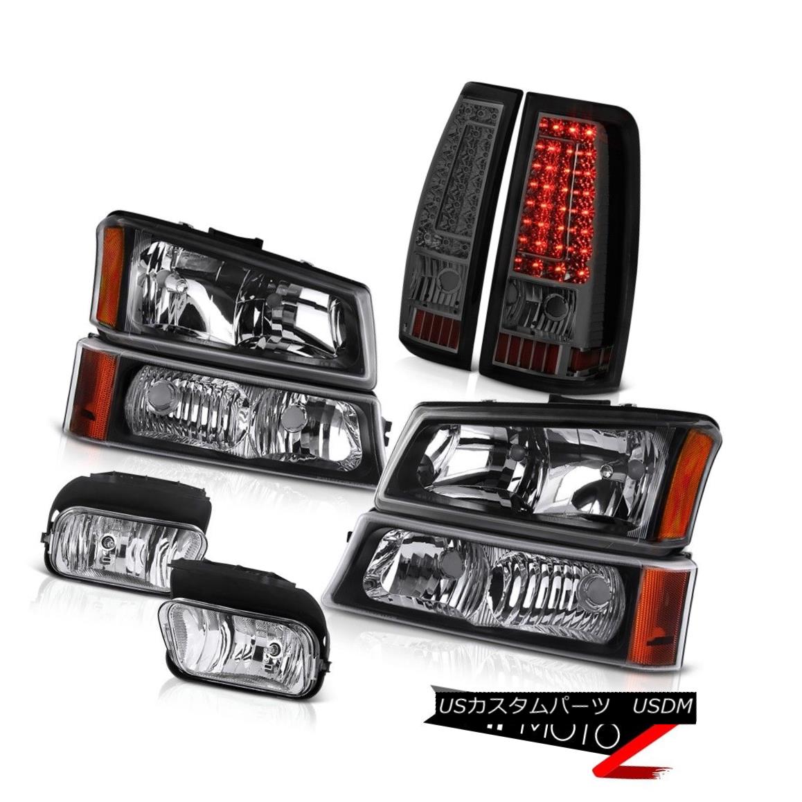 ヘッドライト 03 04 05 06 Silverado 1500 Chrome Fog Lights Taillights Bumper Lamp Headlights 03 04 05 06 Silverado 1500クロームフォグライトテールライトバンパーランプヘッドライト 【並行輸入品】