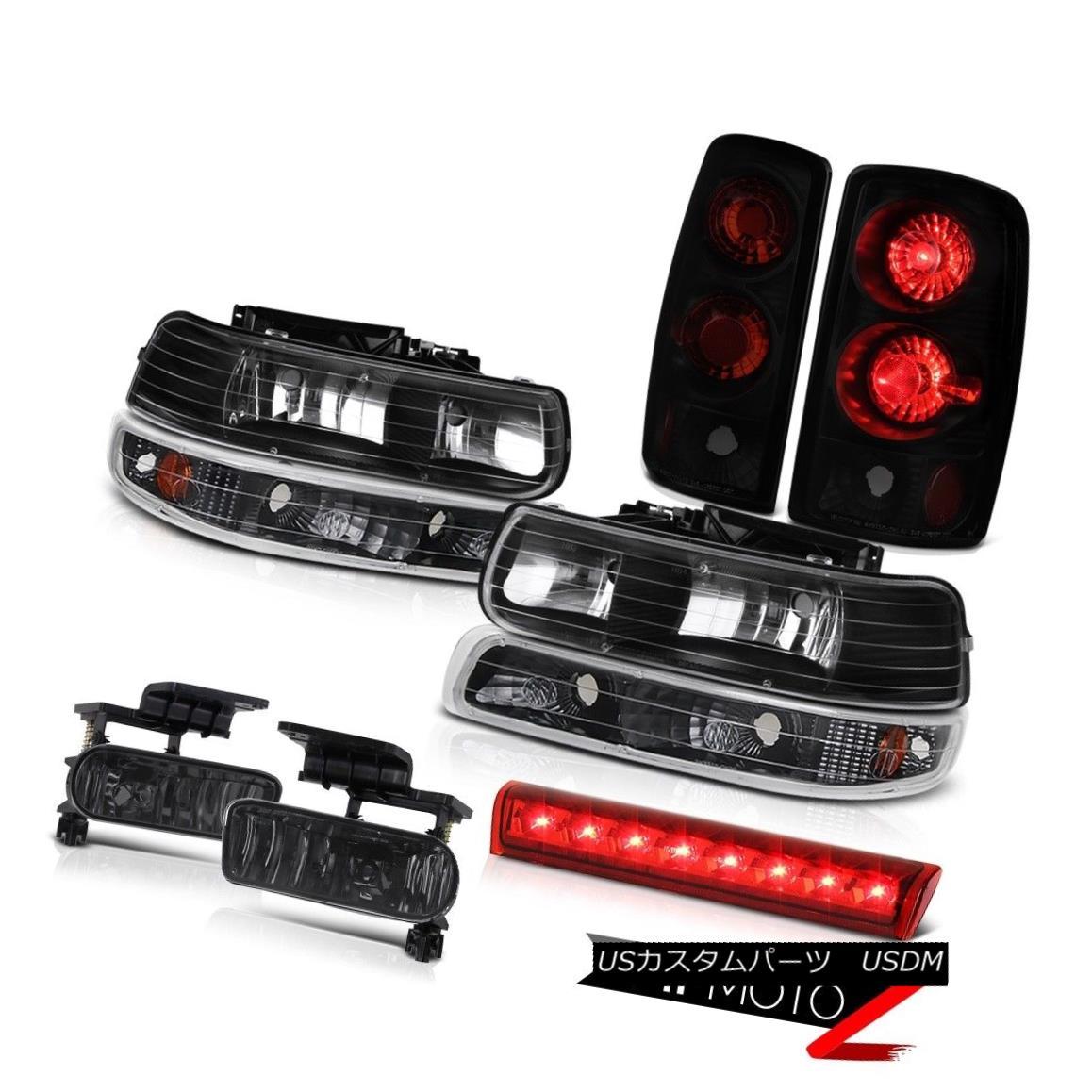 ヘッドライト 2000-2006 Tahoe LS Third brake light fog lights tail black bumper Light Foglamps 2000-2006タホLS第3ブレーキライトフォグライトテールブラックバンパーライトフォグランプ 【並行輸入品】