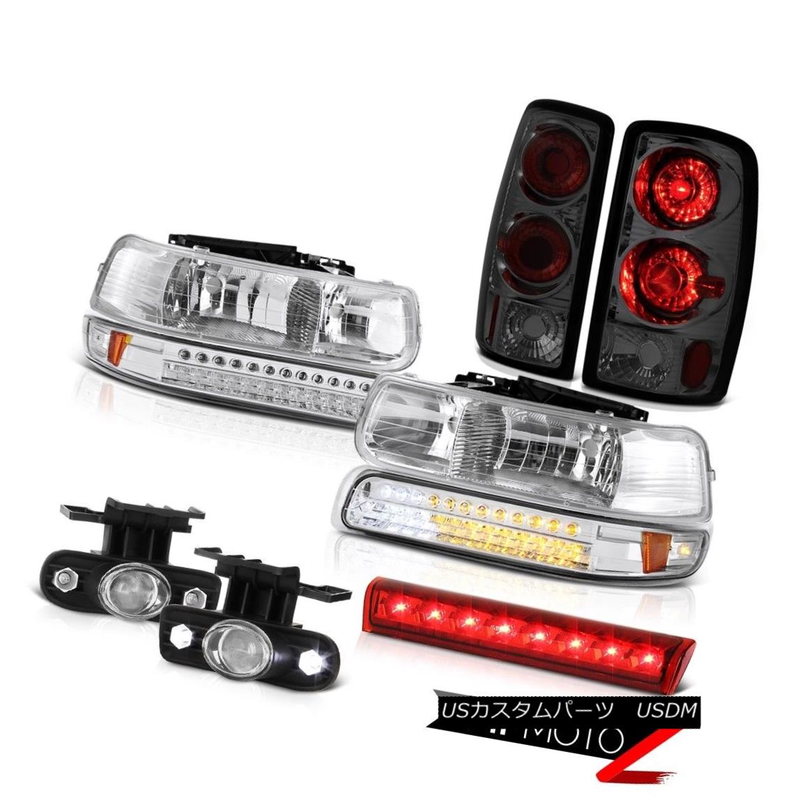 ヘッドライト 2000-2006 Tahoe LT Wine red high stop lamp foglamps rear brake lights headlamps 2000-2006タホLTワインレッドハイストップランプフォグランプリアブレーキライトヘッドランプ 【並行輸入品】 57,899円
