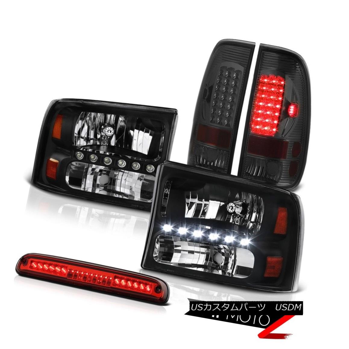 ライト ランプ 豪奢な Ford 99 04 Red Led Stop Roof High Light Tail Signal Headlights Black L R Sd F350 Ford 99 04 ヘッドライト F350 Rブラックヘッドライト信号テールライトハイストップledレッド L Sd Www Sugiyama U Live Jp