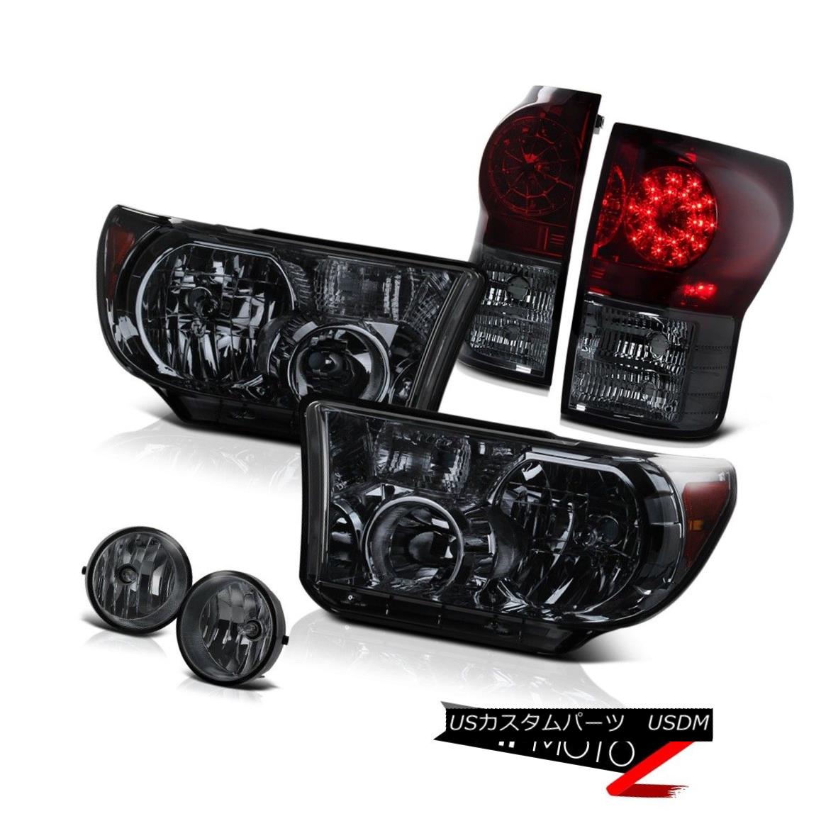 ヘッドライト Smoke Diamond Headlight+Led Tail Light+Fog Lamp 07-2013 Toyota Tundra 煙ダイヤモンドヘッドライト+ Ledテールライト+フォグランプ07-2013 Toyota Tundra 【並行輸入品】