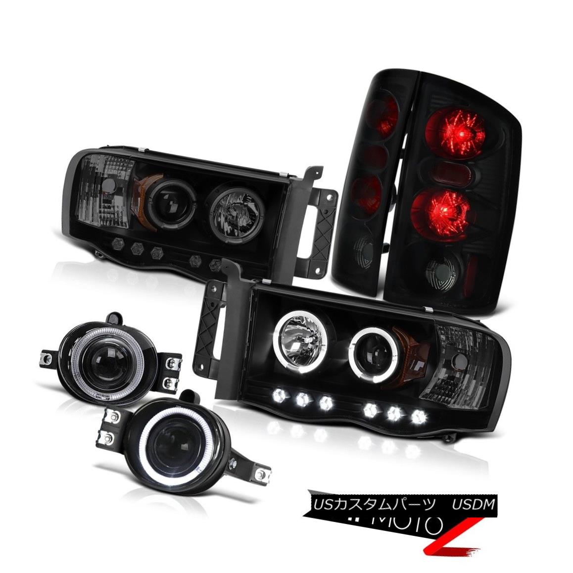 ヘッドライト 2002-2005 Ram Turbo Diesel SLT LED Daytime Headlight Reverse Signal Tail Lights 2002 - 2005年ラムターボディーゼルSLT LED昼間ヘッドライト逆信号テールライト 【並行輸入品】