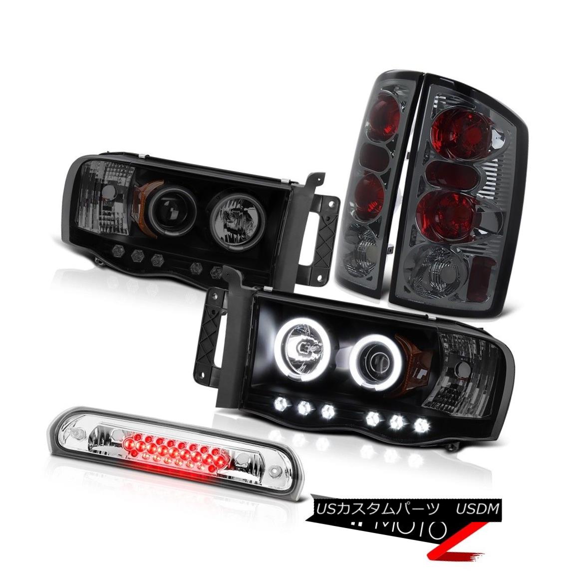 ヘッドライト *CCFL* Headlights DRL Tinted Taillights Euro Third LED 2002-2005 Ram TurboDiesel * CCFL *ヘッドライトDRLティンテッドティアライトユーロサードLED 2002-2005ラムターボディーゼル 【並行輸入品】