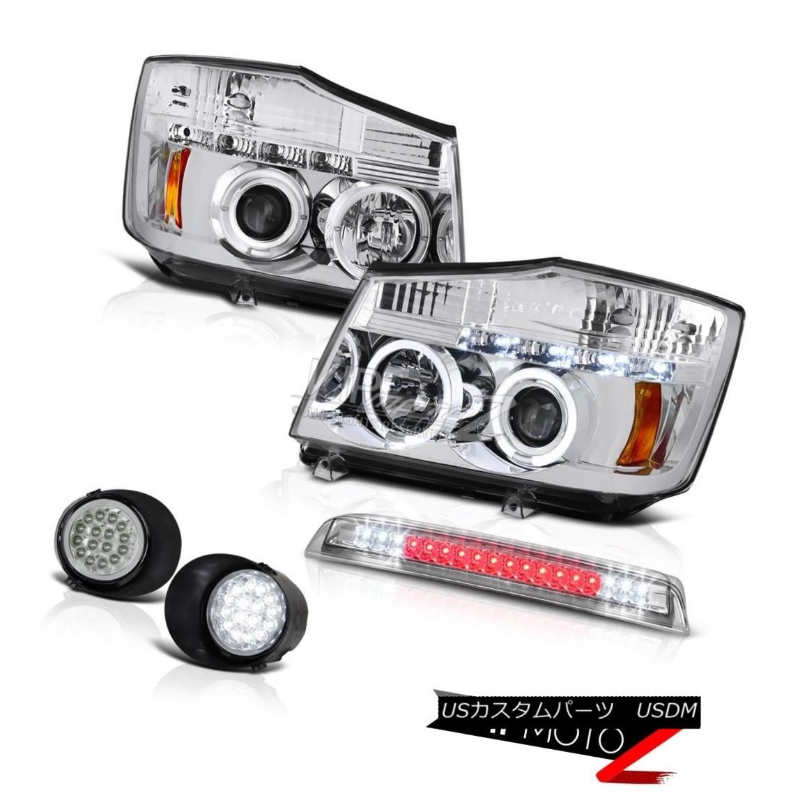 ライト ランプ 激安価格の Led Surface Headlight Halo Drl L E D ヘッドライト Fog Haloヘッドライト サーフェス04年 15年のタイトなpro 4x用ledフォグブレーキカーゴ Drl L E D Pro 4x Titan 04 15 For Cargo Brake Labcapilo Com