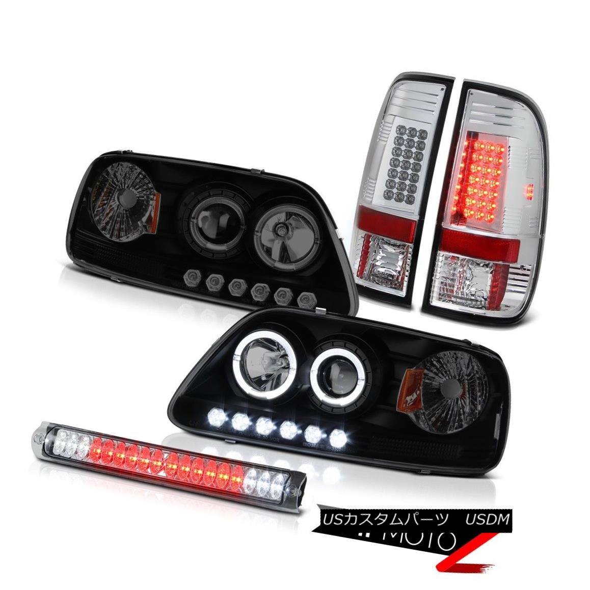 ヘッドライト Headlight Projector Halo LED Bulb Tail Lights Brake Lamps Chrome F150 FORD 99-01 ヘッドライトプロジェクターHalo LED電球テールライトブレーキランプChrome F150 FORD 99-01 【並行輸入品】