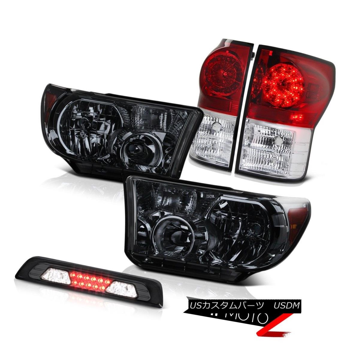 ヘッドライト 07-13 Toyota Tundra SR5 Headlights 3RD Brake Light Taillights SMD Replacement 07-13トヨタトンドラSR5ヘッドライト3RDブレーキライトテールライトSMD交換 【並行輸入品】