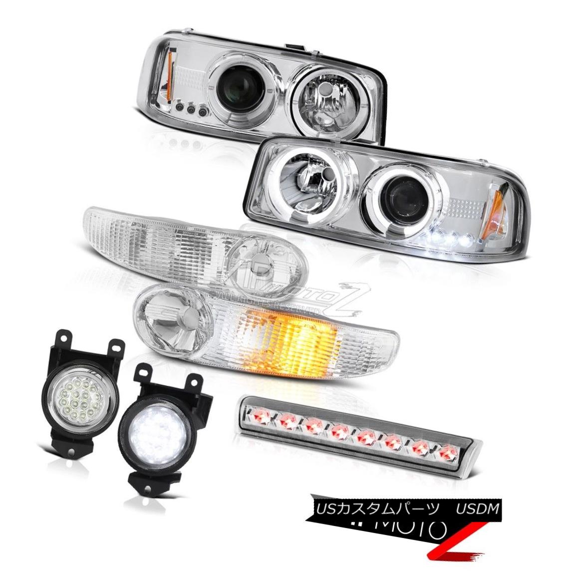 ヘッドライト GMC Denali Halo Headlamp Smoke Signal Bumper 01-06 Yukon Foglight Brake Lamp LED GMC Denali Haloヘッドランプスモークシグナルバンパー01-06 Yukon FoglightブレーキランプLED 【並行輸入品】 57,899円