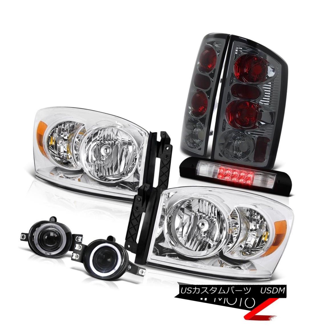 ヘッドライト Headlight Smoke Taillight Glass Projector Fog Roof Brake Cargo LED 06 Dodge Ram ヘッドライト煙の灯台ガラスプロジェクター霧屋根ブレーキカーゴLED 06 Dodge Ram 【並行輸入品】