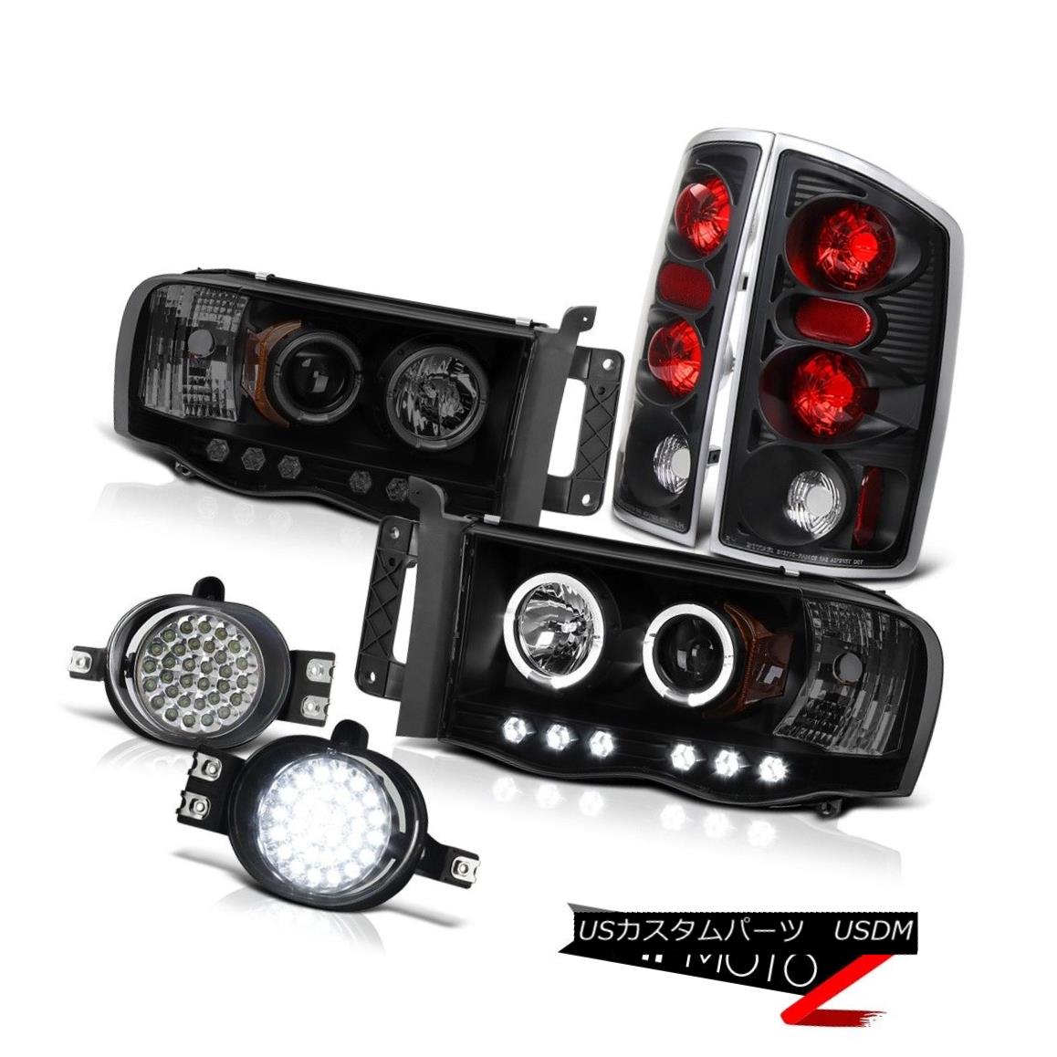 ヘッドライト 02 03 04 05 Ram 1500 ST Black Smoke Halo Headlight Altezza Signal Tail Lamps SMD 02 03 04 05 Ram 1500 STブラックスモークヘイローヘッドライトAltezza信号テールランプSMD 【並行輸入品】