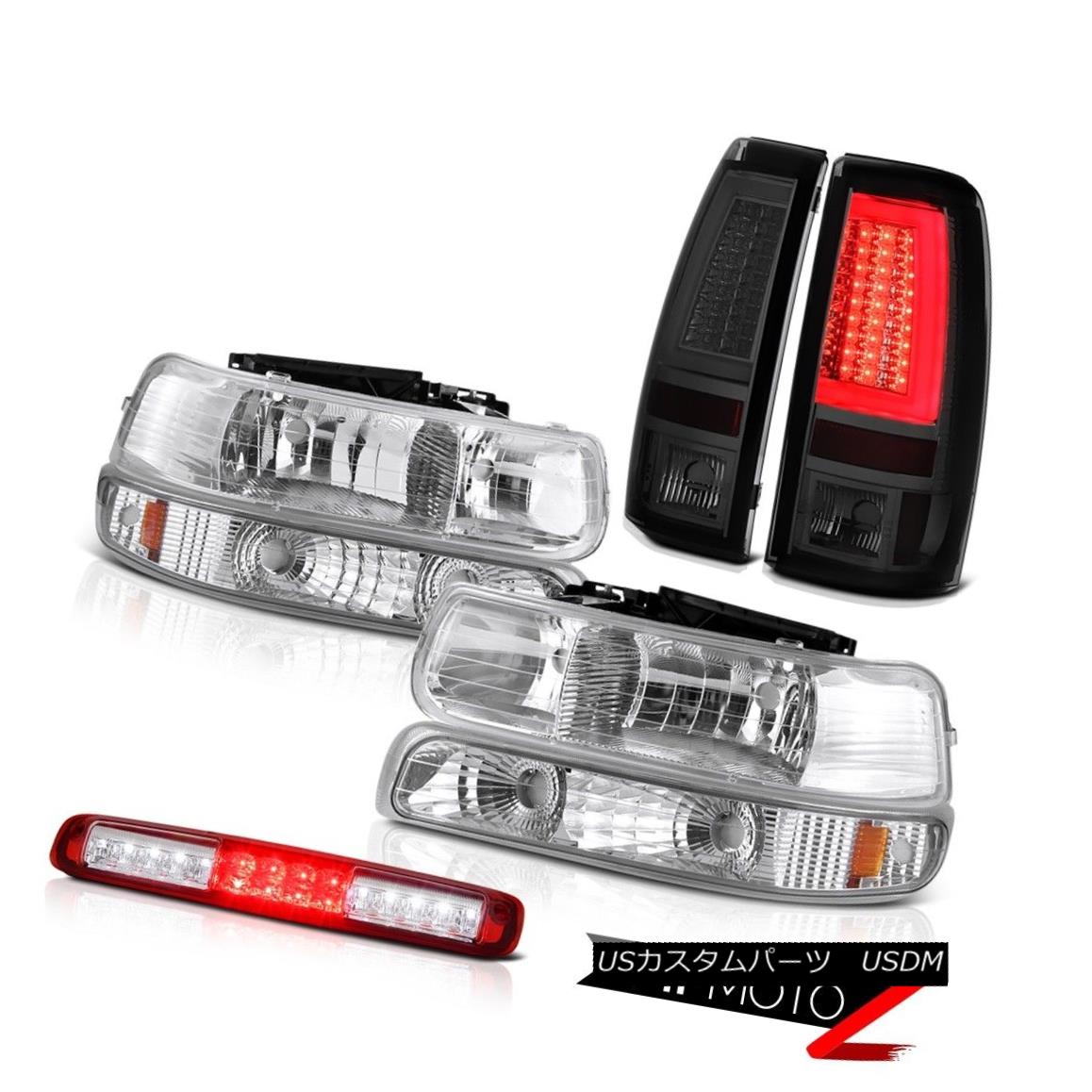 ヘッドライト 1999-2002 Silverado 3500 Taillights Red Roof Cab Light Headlamps LED OE Style 1999-2002シルバラード3500テールライトレッドルーフキャブライトヘッドランプLED OEスタイル 【並行輸入品】