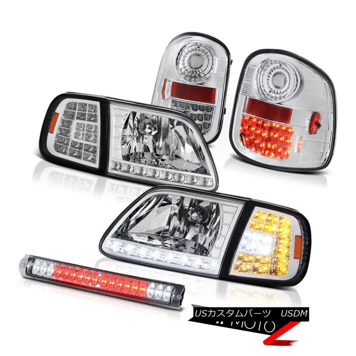 ヘッドライト Euro LED Headlights Tail Lights Brake Cargo 1997-2003 F150 Flareside Lightning ユーロLEDヘッドライトテールライトブレーキカーゴ1997-2003 F150 Flareside Lightning 【並行輸入品】