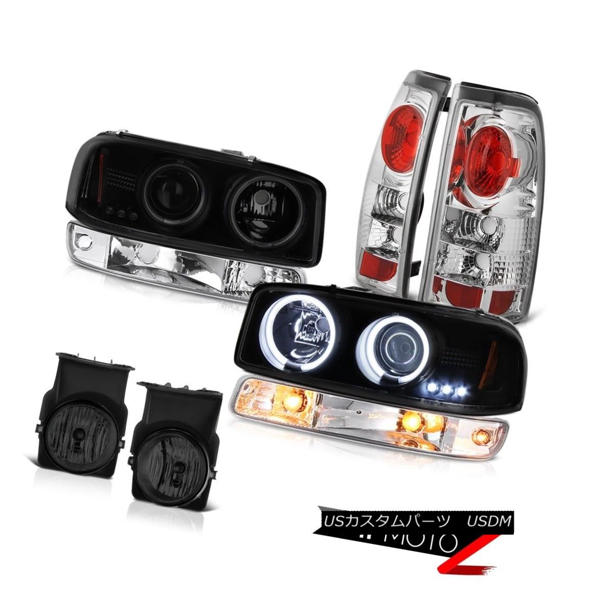 ヘッドライト 2003-2006 Sierra 3500HD Fog lights euro clear taillamps bumper lamp headlights 2003-2006シエラ3500HDフォグライトユーロクリアテールランプバンパーランプヘッドライト 【並行輸入品】