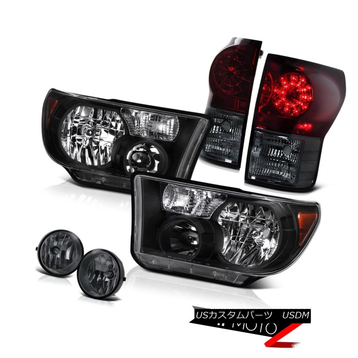 ヘッドライト L+R Black Diamond Headlight+SMOKEY Led Tail Light+Fog Lamp 07-2013 Tundra V8 SR5 L + Rブラックダイヤモンドヘッドライト+ SMOK EY Ledテールライト+ Fogランプ07-2013 Tundra V8 SR5 【並行輸入品】