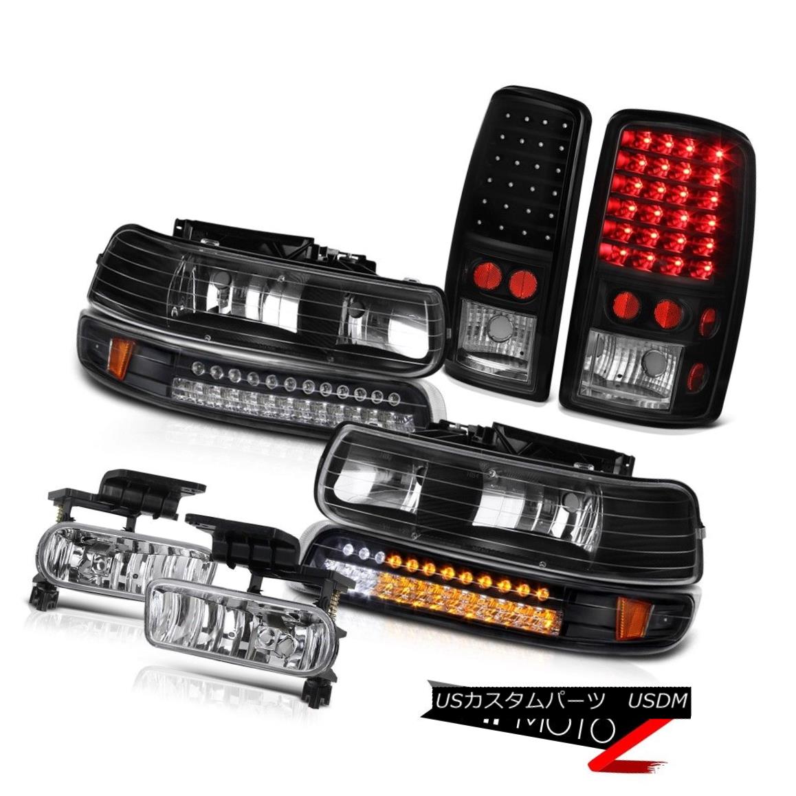 ヘッドライト Clear/Black Headlight Black LED Taillamps Fog Lamp 00 01 02 03 04 05 06 Suburban クリア/ブラックヘッドライトブラックLEDタイルランプフォグランプ00 01 02 03 04 05 06郊外 【並行輸入品】 57,899円