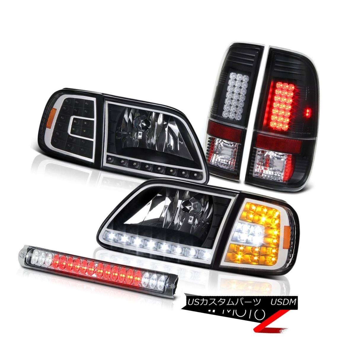 ヘッドライト 1997-2003 F150 4.6L LED Crystal Corner Headlights Signal Tail Lights Third Brake 1997-2003 F150 4.6L LEDクリスタルコーナーヘッドライト信号テールライト第3ブレーキ 【並行輸入品】 58,806円