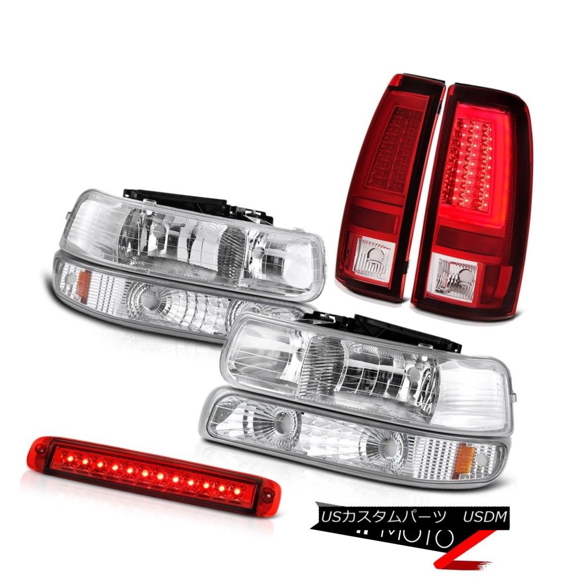 ヘッドライト 99-02 Silverado Z71 Tail Lamps High Stop Lamp Headlamps Signal LED \