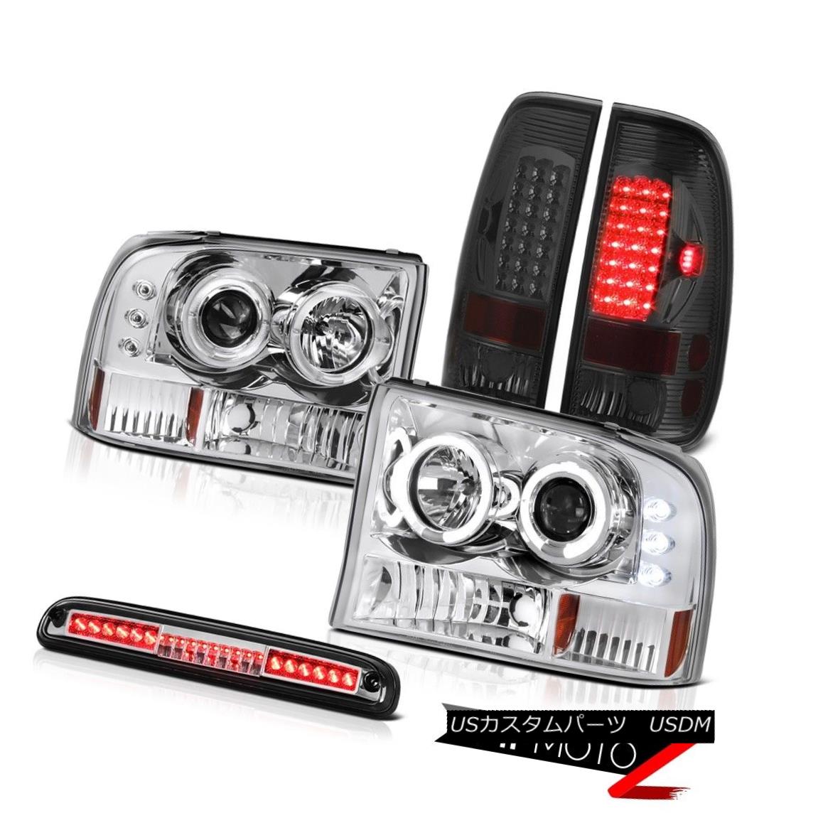 ヘッドライト Halo LED Projector Headlight Signal TailLight Euro Third Brake 1999-2004 F250 XL Halo LEDプロジェクターヘッドライト信号TailLight Euro Third Brake 1999-2004 F250 XL 【並行輸入品】