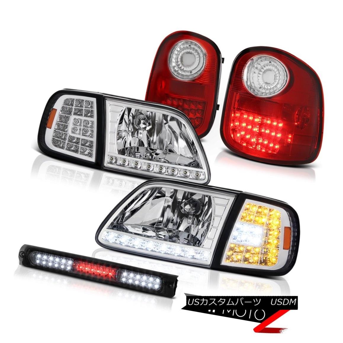 値段が激安 ライト ランプ Lightning Flareside F150 Ledパーキングヘッドライトテールランプ第3ブレーキインジケータ97 03 Lightning Flareside F150 97 03 Brake 3rd Tinted Taillamps Headlights Parking Led ヘッドライト