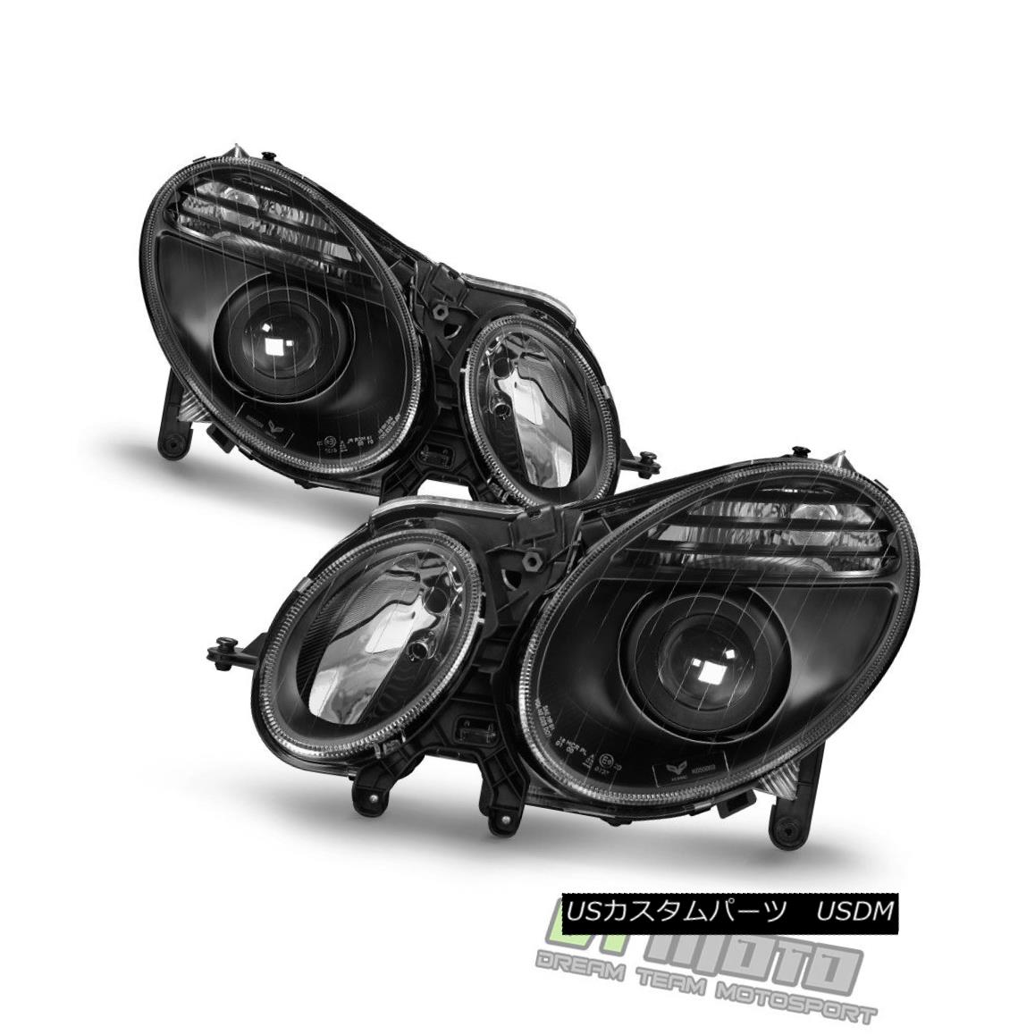ヘッドライト Blk [HID/Xenon Type] 2003-2009 Mercedes Benz W211 E-Class Headlights Left+Right Blk [HID /キセノンタイプ] 2003-2009 Mercedes Benz W211 EクラスヘッドライトLeft + Right 【並行輸入品】 57,899円
