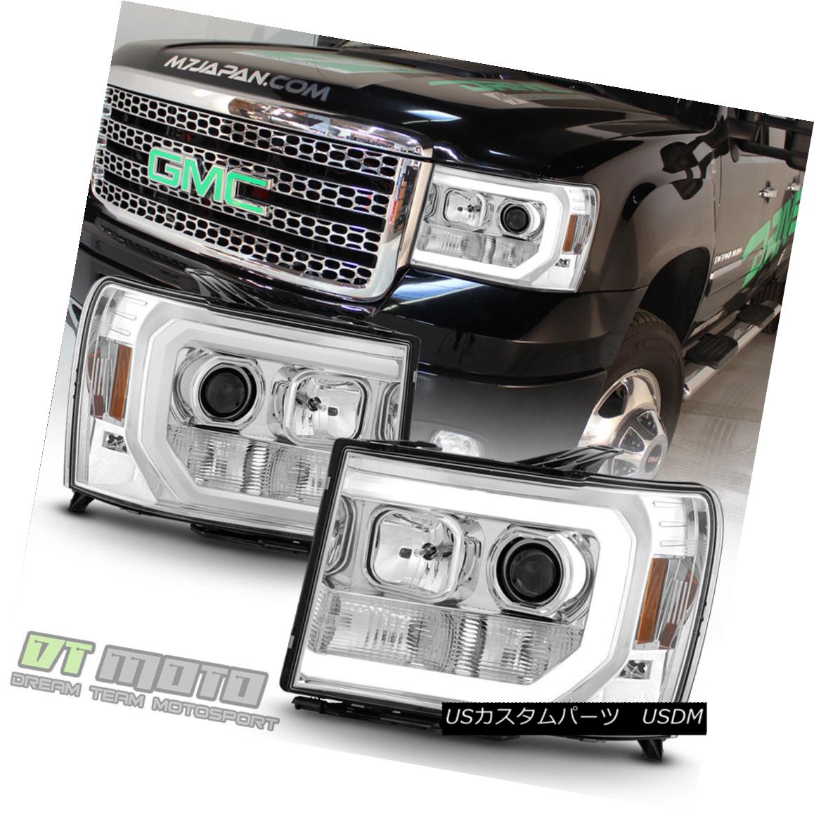 ライト ランプ クリスマスファッション 更新されたledチューブスタイル07 13 Headlights Projector 3500 2500 1500 Sierra Gmc 07 13 Style Tube Led Updated ヘッドライト Gmc 3500プロジェクターヘッドライト 2500 1500 Sierra Beachsidecliniccr Com