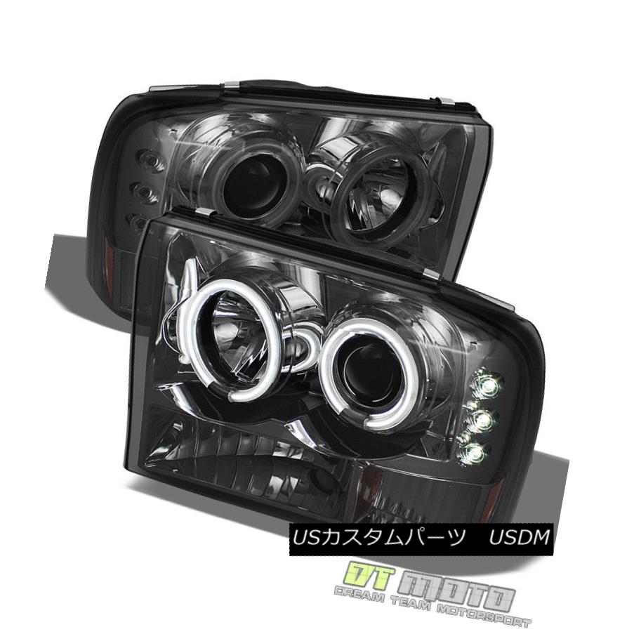 驚きの値段 ライト ランプ Bumper In W Built Headlights Projector Halo Ccfl Excursion F350 F250 99 04 Smoke ヘッドライト Smoke F350エクスカーションccflハロープロジェクターヘッドライト 内蔵バンパー付 F250 99 04 Www Thepitchblog It