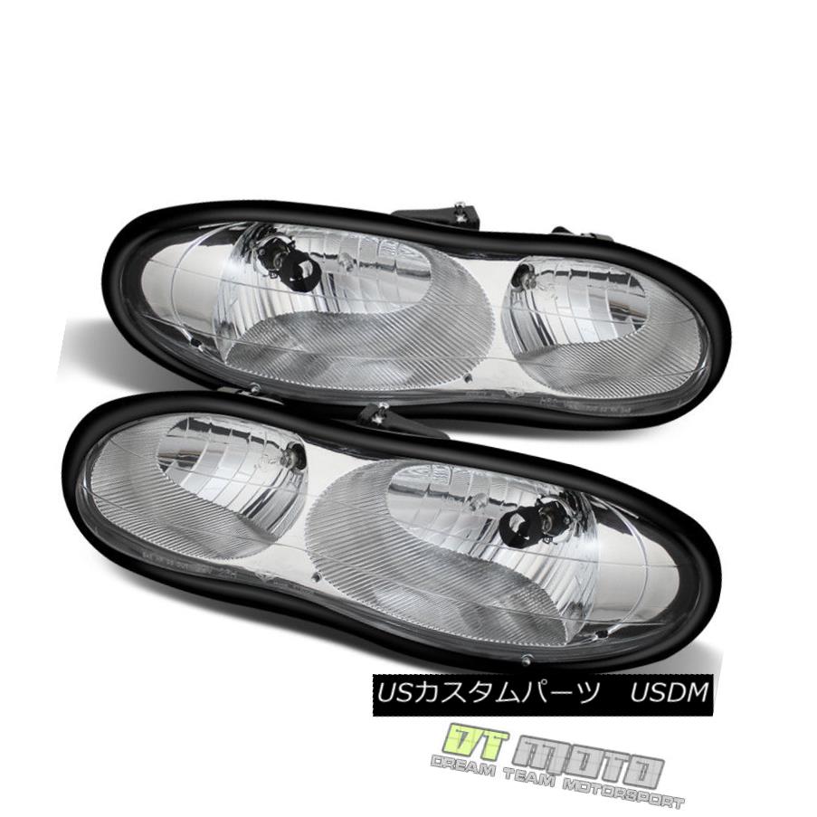 ヘッドライト 1998-2002 Chevy Camaro Headlights Headlamps Replacement 98-02 Pair Light+Right 1998-2002シボレーカマロヘッドライトヘッドライト交換98-02ペアライト+右 【並行輸入品】