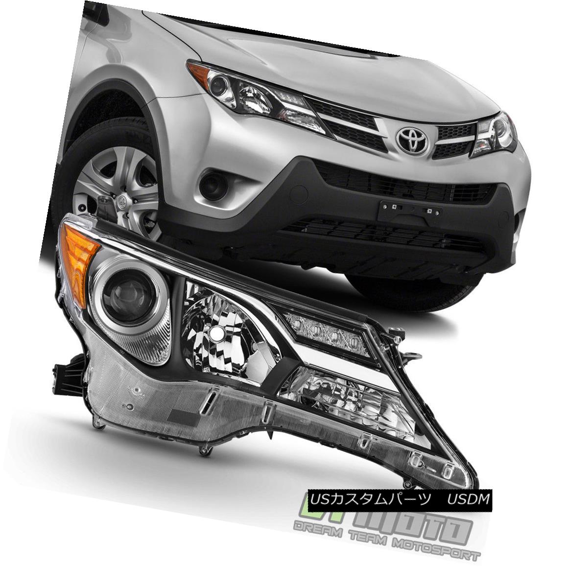ヘッドライト 2013 2014 2015 Toyota RAV4 Headlight Headlamp Replacment 13-15 RH Passenger Side 2013 2014 2015トヨタRAV4ヘッドライトヘッドライト交換13-15 RH乗客側 【並行輸入品】