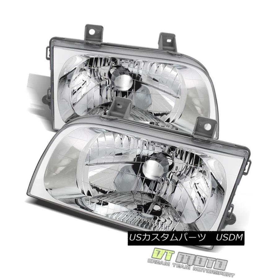 ヘッドライト For 1998-2002 Sportage Headlights Headlamps Replacement 98-02 Pair Left+Right 1998-2002 Sportageヘッドライト用ヘッドランプ交換98-02左/右ペア 【並行輸入品】