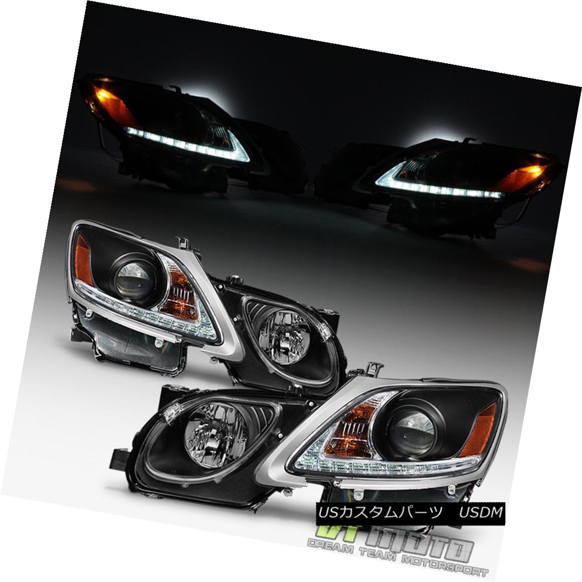Passenger Side HID Projector Headlight For Lexus GS300 GS350 2006-2013 - AFS, Chrome Housing, DOT Compliant