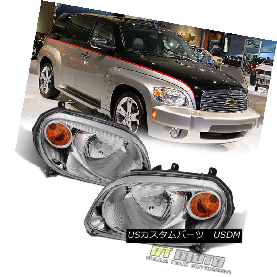 ヘッドライト 2006-2011 Chevy HHR Headlights Headlamps Replacement 06-11 Pair Set Left+Right 2006年?2011年シボレーHHRヘッドライトヘッドライト交換06-11ペア左右セット 【並行輸入品】