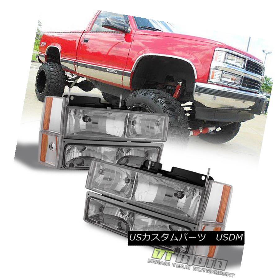 ヘッドライト 1988-1993 Chevy Silverado Suburban Sierra Yukon Headlights Corner Bumper Lights 1988-1993 Chevy Silverado郊外のSierra Yukonヘッドライトコーナーバンパーライト 【並行輸入品】