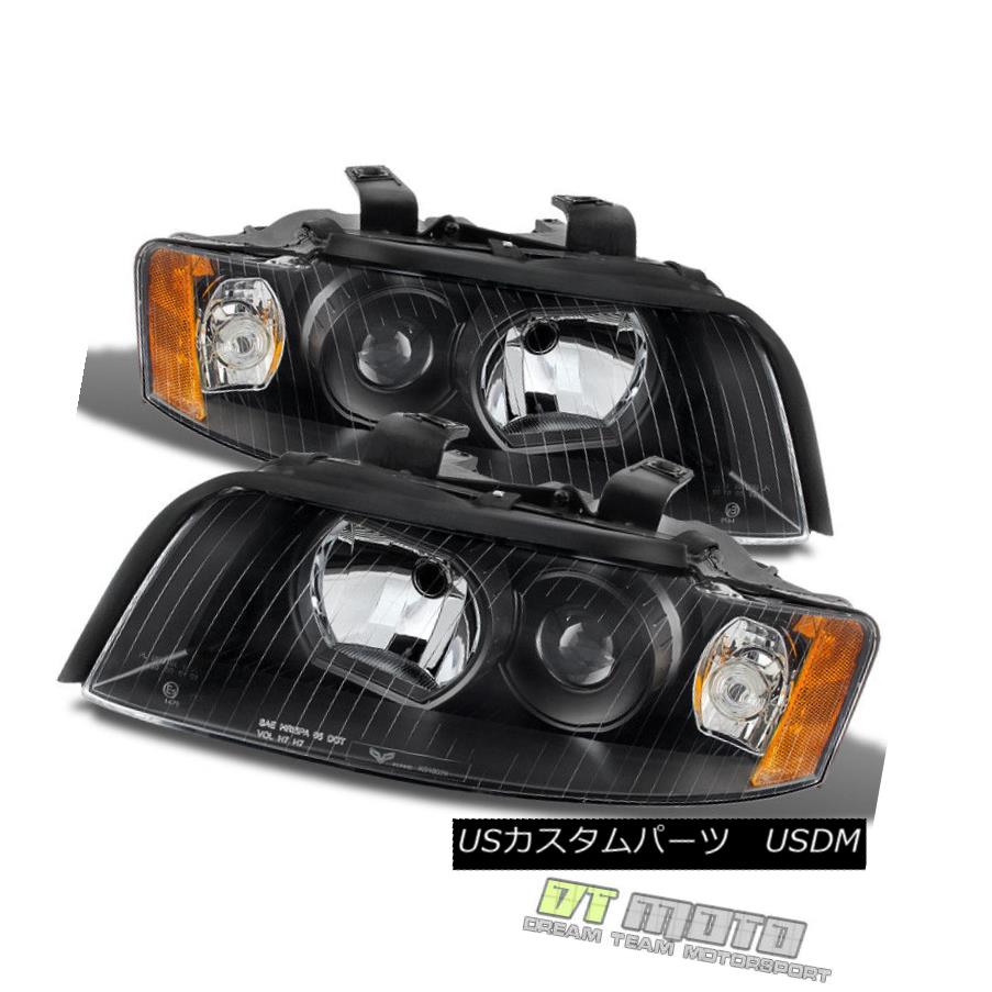 ヘッドライト Black 2002-2005 Audi A4 S4 B6 Quattro Projector Headlights Replacement 02-05 Set ブラック2002-2005アウディA4 S4 B6クワトロプロジェクターヘッドライト交換02-05セット 【並行輸入品】 75,020円