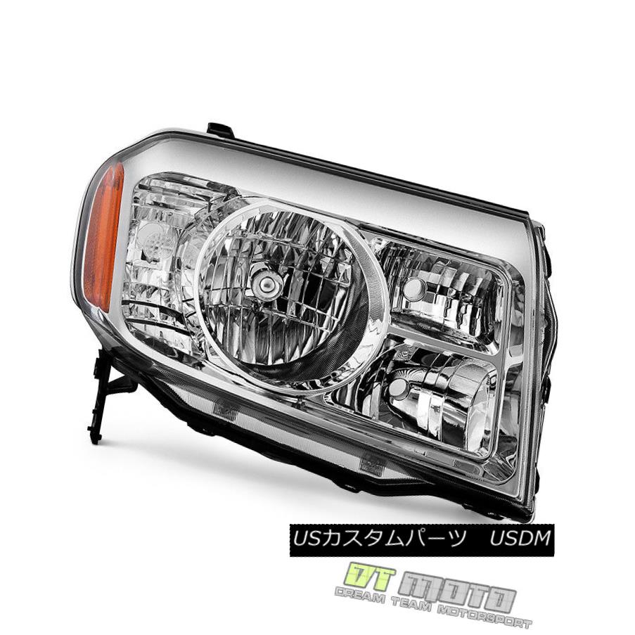 ヘッドライト For 2009 2010 2011 Honda Pilot Headlight Headlamp Replacement Right Passenger 2009年の2010年のホンダパイロットヘッドライトヘッドライト交換右乗客 【並行輸入品】