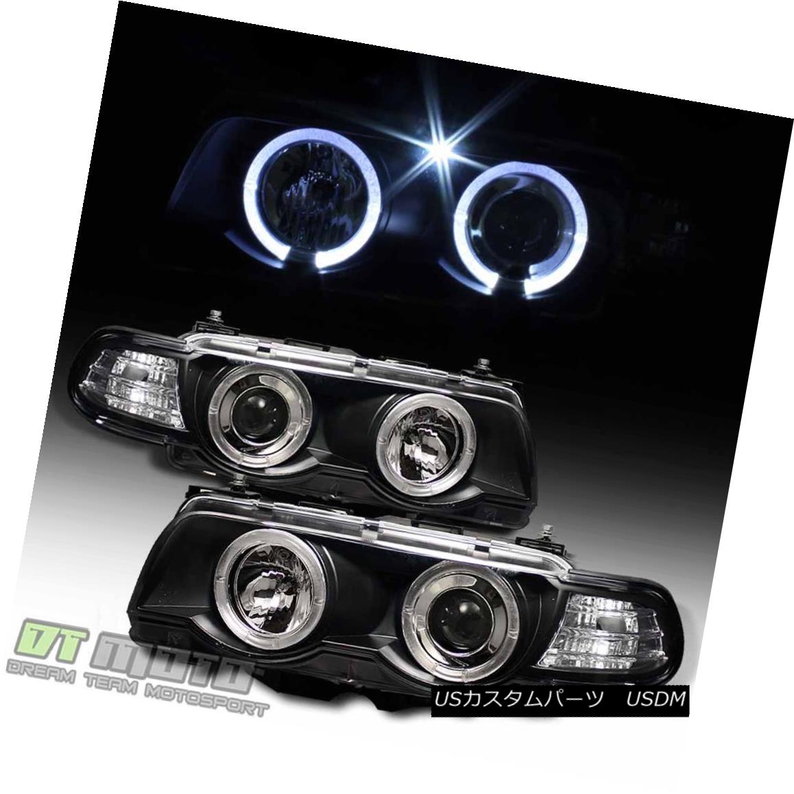 ヘッドライト Black 1999-2001 BMW E38 7-Series LED Halo Projector Headlights HID Version Only ブラック1999-2001 BMW E38 7シリーズLEDハロープロジェクターヘッドライトHIDバージョンのみ 【並行輸入品】 48,840円