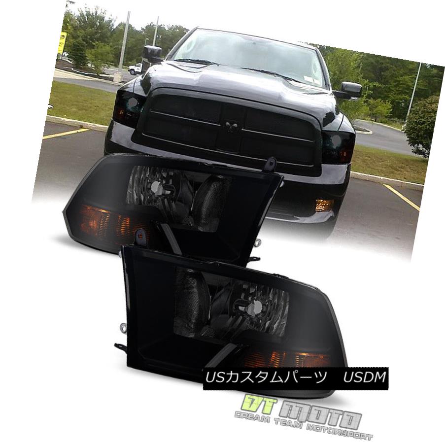 代引き不可 ライト ランプ Blk煙ヘッドライトヘッドランプ左 右 3500 2500 10 17 1500 Ram Dodge 09 17 Left Right Headlamp Headlight Smoke Blk 3500 2500 10 17 1500 Ram Dodge 09 17 ヘッドライト Zambettis Com