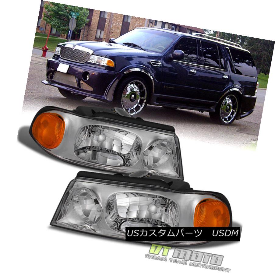 ライト ランプ 超安い Replacement Navigator Lincoln 1998 02 ヘッドライト Headlights 1998 02リンカーン ナビゲーター交換用ヘッドライトヘッドランプ98 02左 右 Left Right 98 02 Headlamps Kwakuku Com