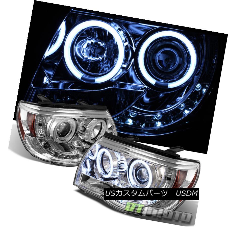 ヘッドライト 2005-2011 Toyota Tacoma CCFL Projector Headlights w/ LED Daytime Running Lights 2005-2011トヨタタコマCCFLプロジェクターヘッドライト（LED昼間走行灯付） 【並行輸入品】