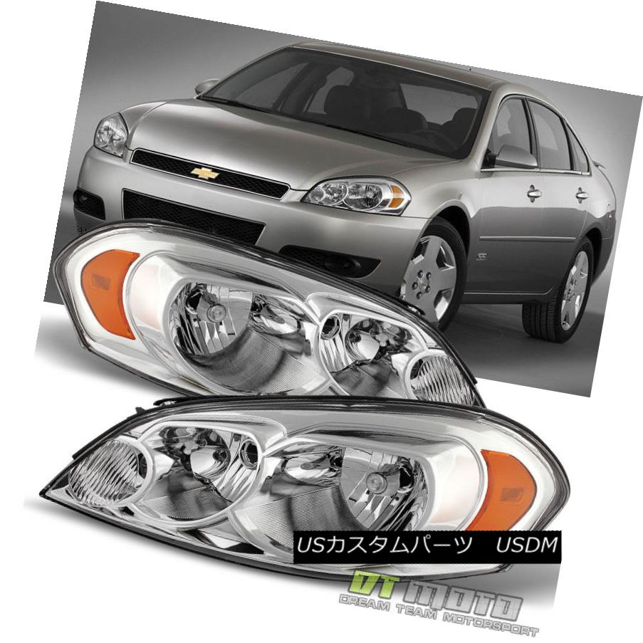 ヘッドライト 2006-2013 Chevy Impala 07 Monte Carlo Headlight Headlamps Replacement Left+Right 2006-2013シボレーインパラ07モンテカルロヘッドライトヘッドランプ交換左+右 【並行輸入品】 36,322円