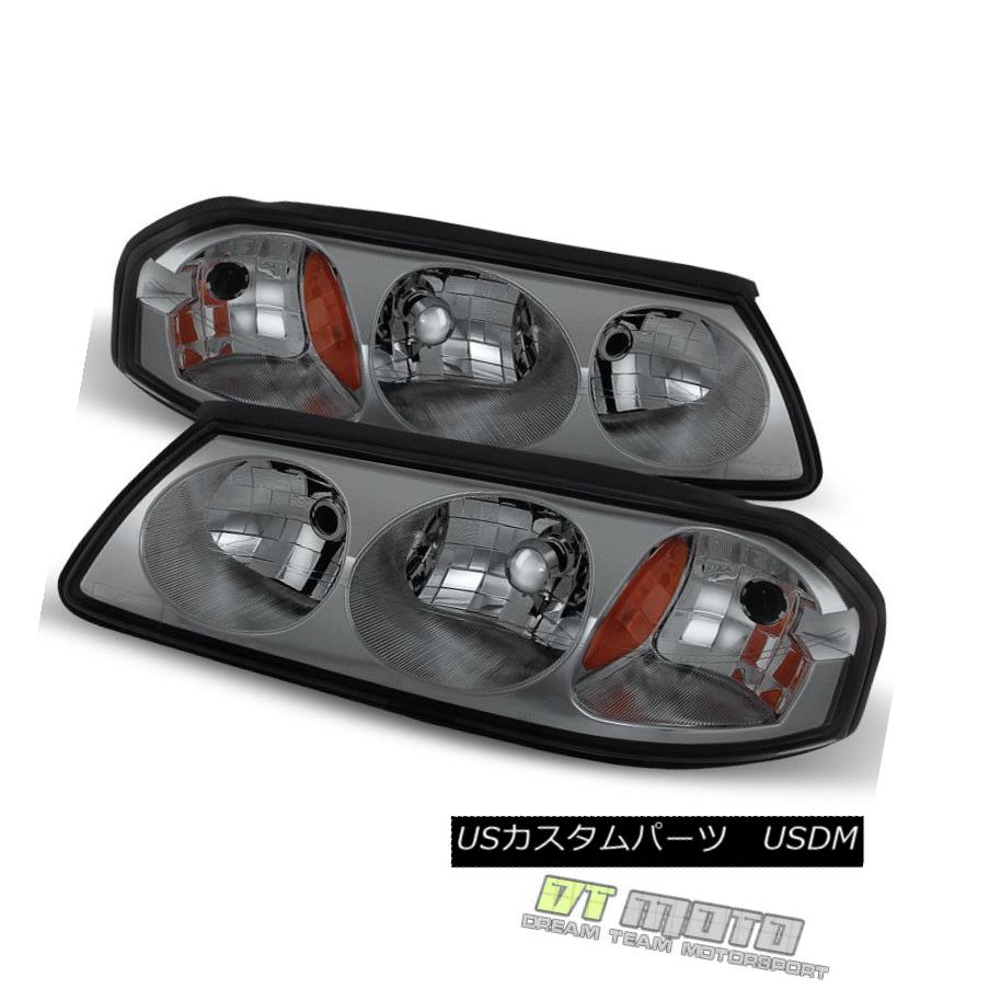 売り切り御免 ライト ランプ ヘッドライト Smoked 00 05 Chevy Impala Headlights Headlamps Replacement Left Right 00 05 スモーク00 05シボレーインパラヘッドライトヘッドランプ交換左 右00 05 Www Craccs Gob Ni