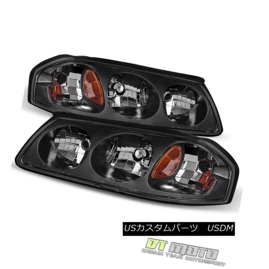 ヘッドライト 2000-2005 Chevy Impala Headlights Replacement 00-05 Headlamps Pair Left+Right 2000-2005シボレーインパラヘッドライト交換00-05ヘッドライトペア左+右 【並行輸入品】