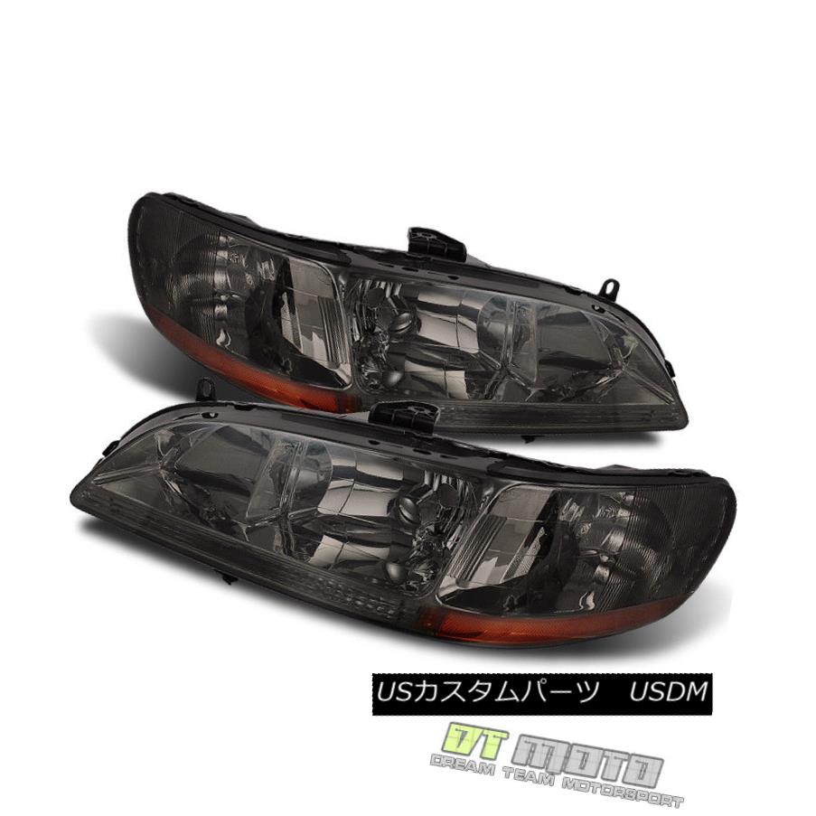 ヘッドライト For Smoke 1998-2002 Honda Accord 2/4Dr Replacement Headlights HeadLamps 98-02 煙のために1998-2002ホンダ合意2 / 4Dr交換ヘッドライトヘッドランプ98-02 【並行輸入品】