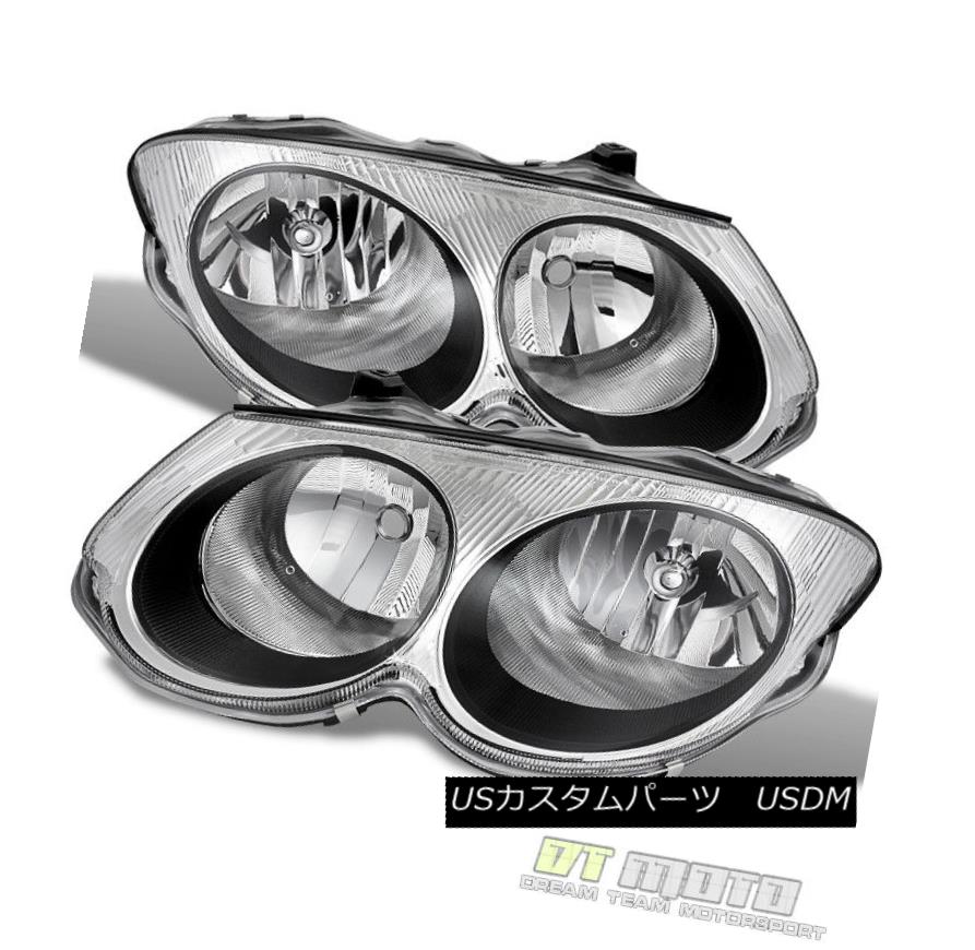 ヘッドライト [LH+RH] 1999-2004 Chrysler 300M Replacement Headlights Headlamps Pair Left+Right [LH + RH] 1999-2004クライスラー300M交換ヘッドライトヘッドランプペア左+右 【並行輸入品】