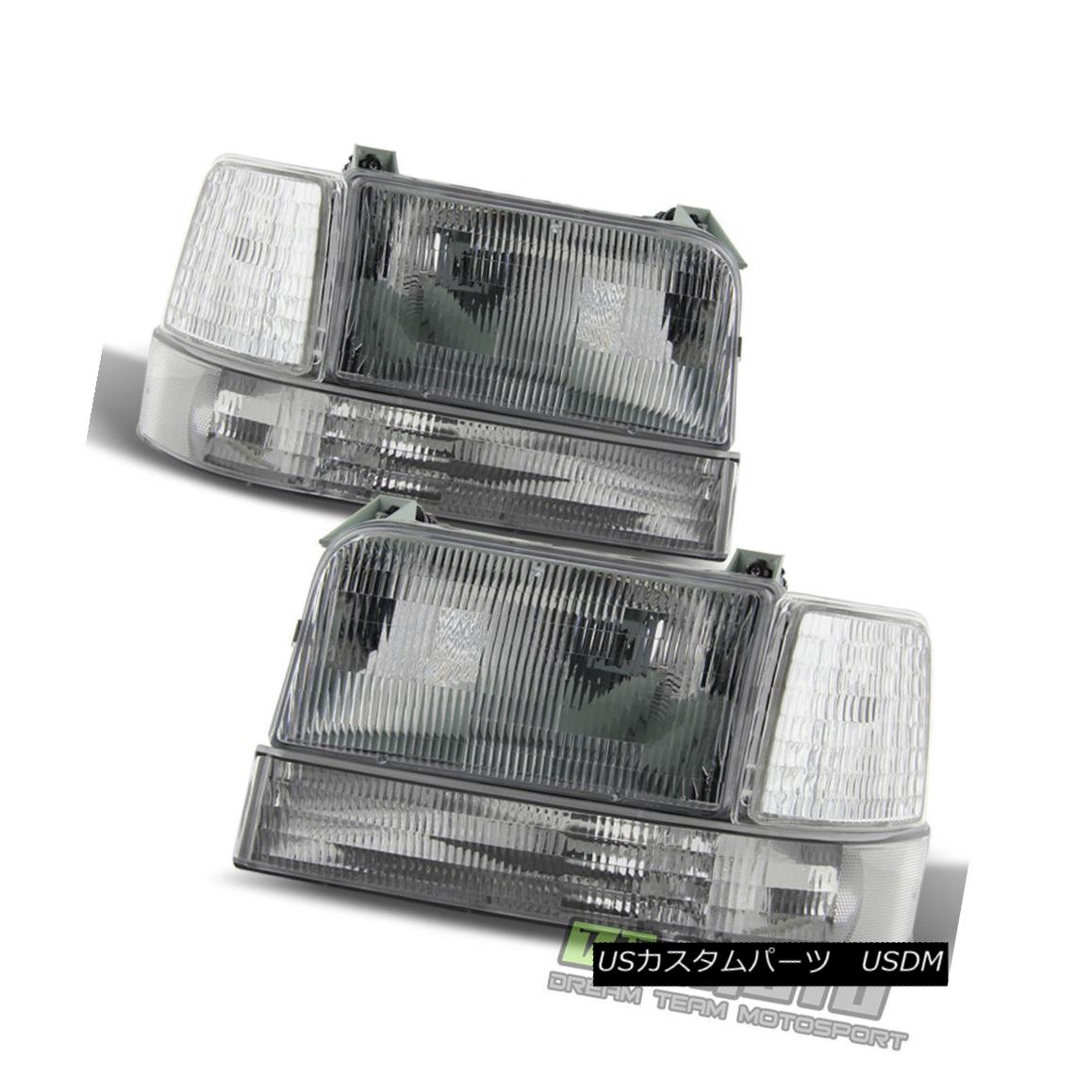 ヘッドライト 1992-1996 Ford Bronco F150 F250 Replacement Headlights Corner Light Bumper Lamps 1992-1996 Ford Bronco F150 F250交換用ヘッドライトコーナーライトバンパーランプ 【並行輸入品】